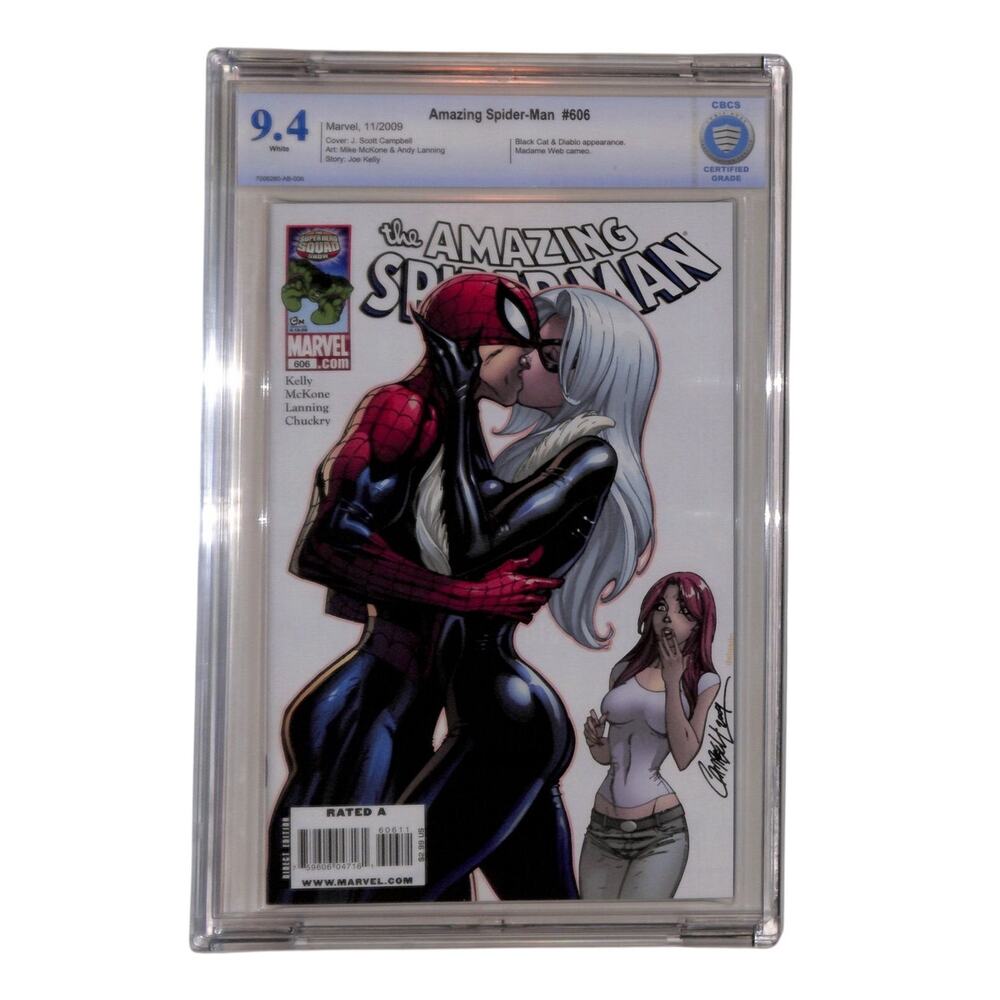 Amazing Spider-Man - # 606 - CBCS 9.4 - Marvel - 2009